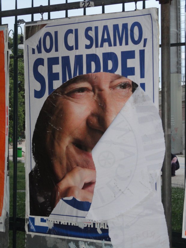 Mix di manifesti Pisapia Lega