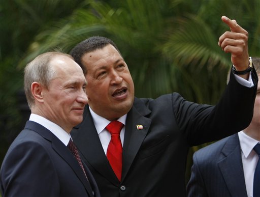 Hugo Chavez, Vladimir Putin