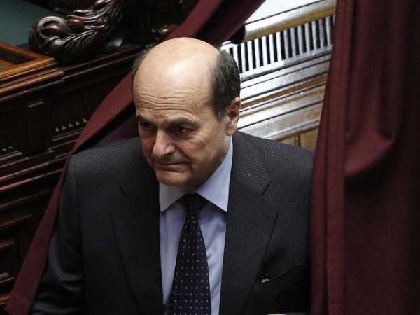 Come è triste Bersani