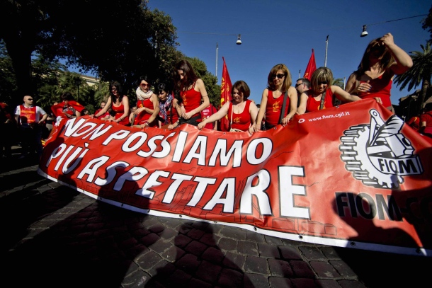 Fiom in piazza