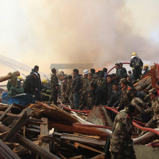 Dopo l'incendio