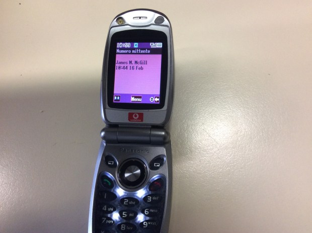 Il cellulare speditomi da McGill di Better Call Saul